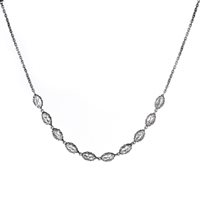 Necklace Maria e Luisa Jewels Woman in Silver Cristallo CA0182/V1 - CA0182/V1